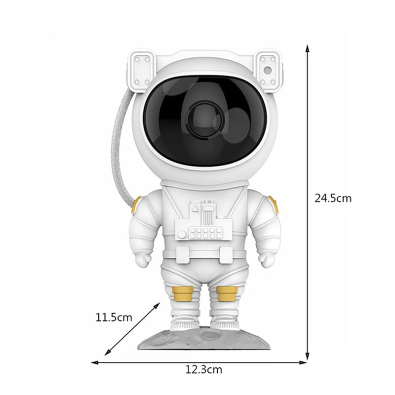 Luminária Projetor Galáxia Astronauta