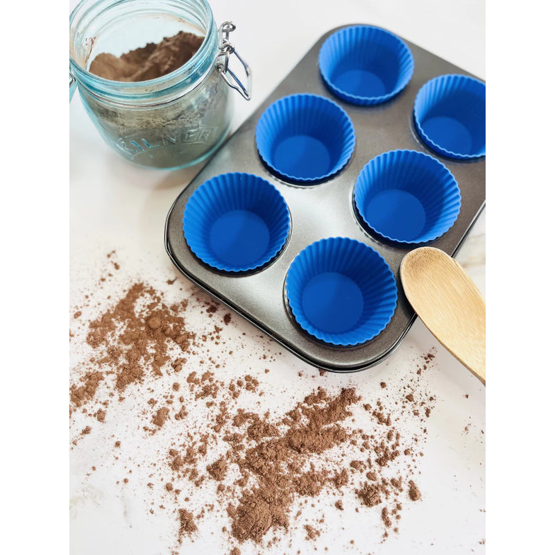 Forma Cupcake Antiaderente de Teflon - 6 e 12 Cavidades