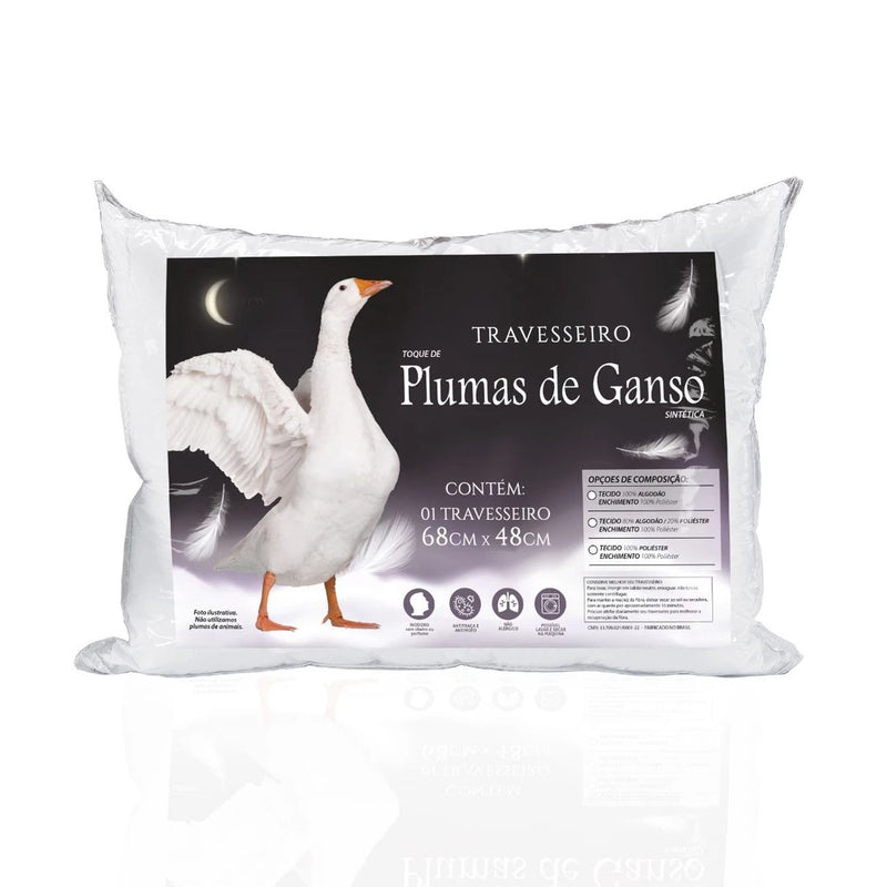 Travesseiro Pluma de Ganso Premium